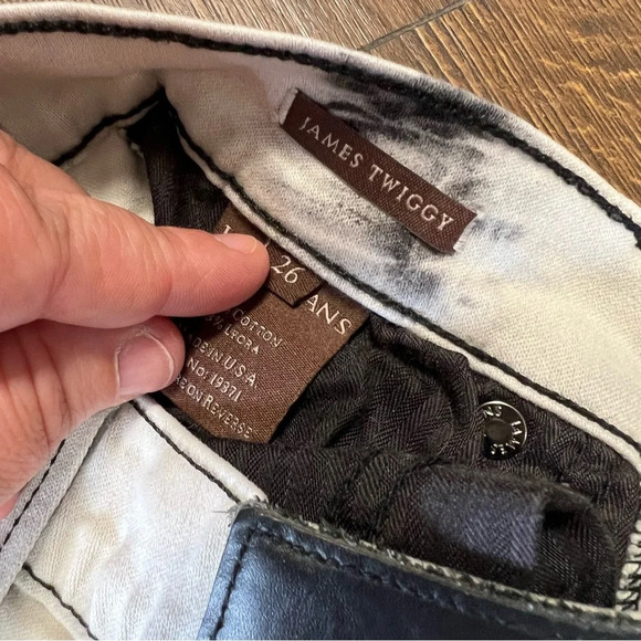 James jeans twiggy tie dye skinny jean SZ 26/2 - Picture 5 of 6